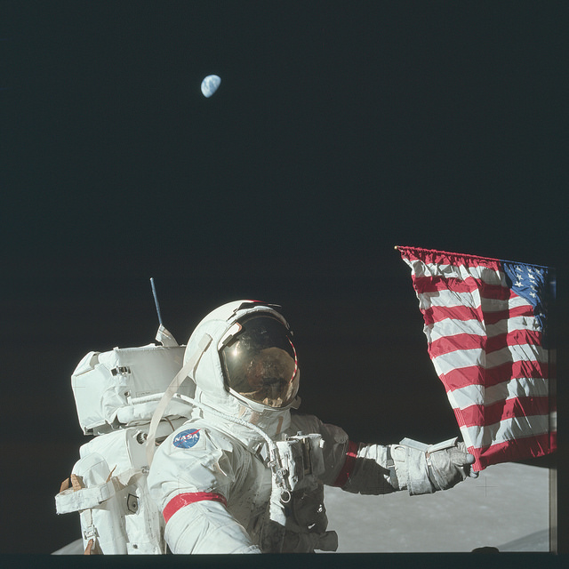 Project Apollo Archive - Apollo 17 Hasselblad image from film magazine 134/B - EVA-1 & 3 - AS17-134-20387